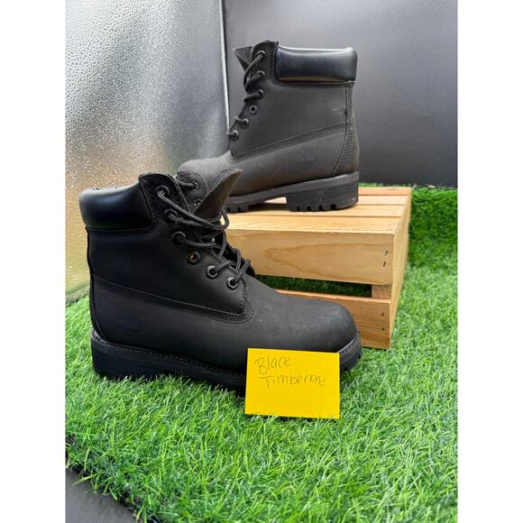 Timberland Boots- Black- Size 5.5M main image 4